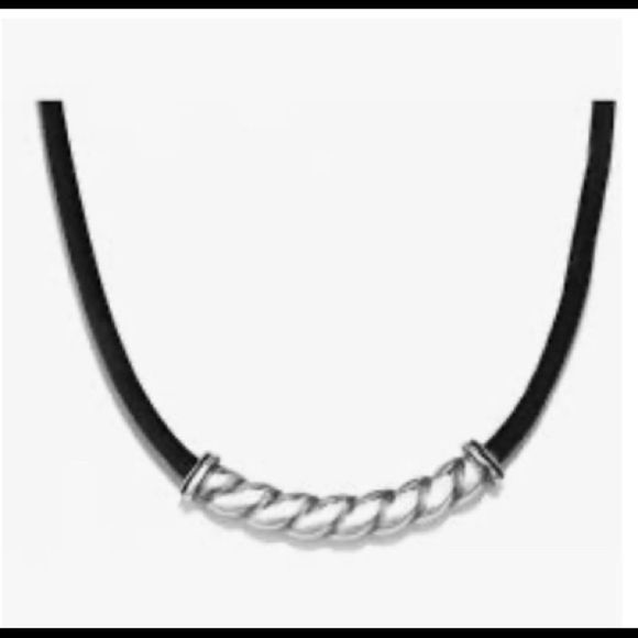 Brighton Via Roma Leather Necklace - Picture 1 of 7